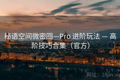 秘语空间微密圈—Pro 进阶玩法 — 高阶技巧合集（官方）