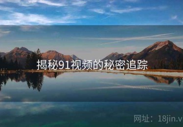 揭秘91视频的秘密追踪