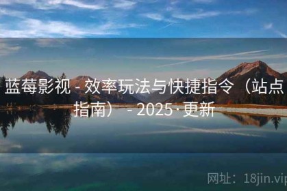 蓝莓影视 - 效率玩法与快捷指令（站点指南） - 2025·更新