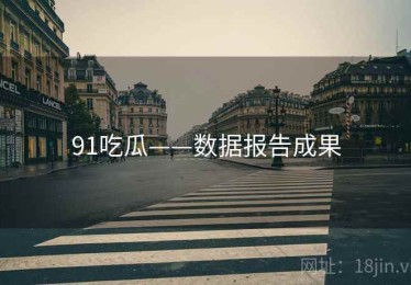 91吃瓜——数据报告成果